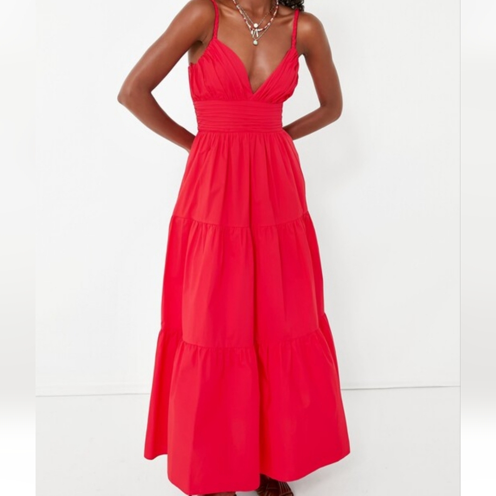 Tuckernuck Vibrant Red Dress